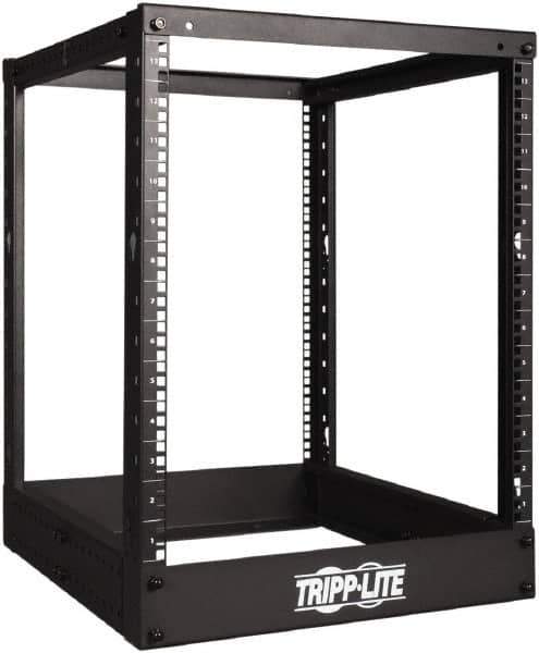 Tripp-Lite - Electrical Enclosure Steel Equipment Rack - For Use with Network Equipment, EIA-310-D Compliant/IEC 60297-3-100/RoHS Compliant, Includes Installation Guide & Mounting Hardware - Apex Tool & Supply