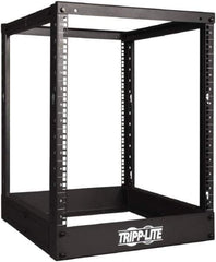 Tripp-Lite - Electrical Enclosure Steel Equipment Rack - For Use with Network Equipment, EIA-310-D Compliant/IEC 60297-3-100/RoHS Compliant, Includes Installation Guide & Mounting Hardware - Apex Tool & Supply