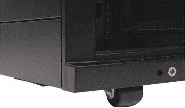 Tripp-Lite - Electrical Enclosure Steel Caster - For Use with Rack Enclosure, Includes Installation Guide & Mounting Hardware - Apex Tool & Supply