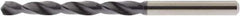 Accupro - 3.2mm 118° Solid Carbide Jobber Drill - AlTiN Finish, Right Hand Cut, Spiral Flute, Straight Shank, 65mm OAL - Apex Tool & Supply