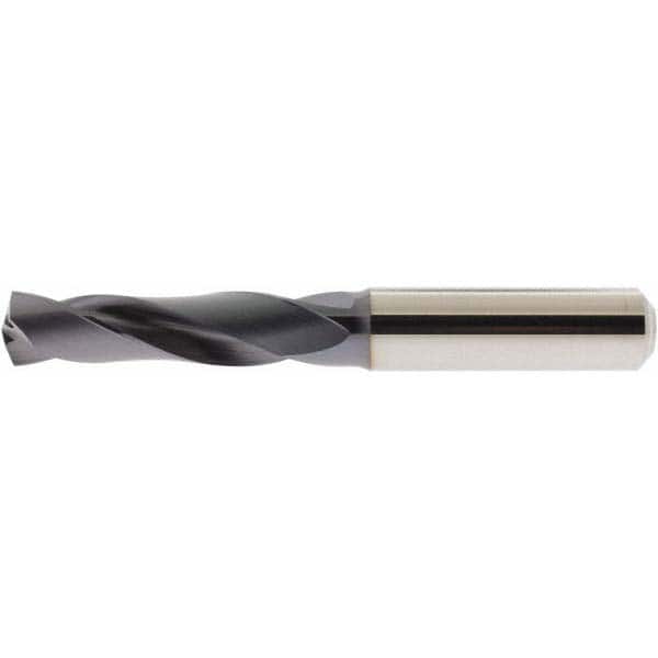 Accupro - 11mm 140° Spiral Flute Solid Carbide Screw Machine Drill Bit - Apex Tool & Supply