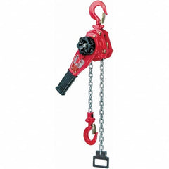 Coffing - 6,000 Lb Capacity, 15' Lift Height, Chain Manual Lever Hoist - Apex Tool & Supply