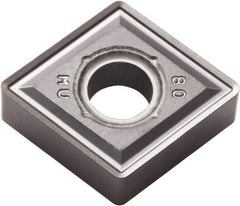 Kyocera - CNMG643 MU Grade PR015S Carbide Turning Insert - Megacoat Hard Finish, 80° Diamond, 3/4" Inscr Circle, 1/4" Thick, 3/64" Corner Radius - Apex Tool & Supply