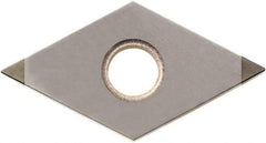 Kyocera - DNGA432 ME Grade KBN05M CBN Turning Insert - Megacoat Finish, 55° Diamond, 1/2" Inscr Circle, 3/16" Thick, 1/32" Corner Radius - Apex Tool & Supply