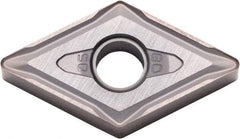 Kyocera - DNMG433 Grade PR015S Carbide Turning Insert - Megacoat Hard Finish, 55° Diamond, 1/2" Inscr Circle, 3/16" Thick, 3/64" Corner Radius - Apex Tool & Supply