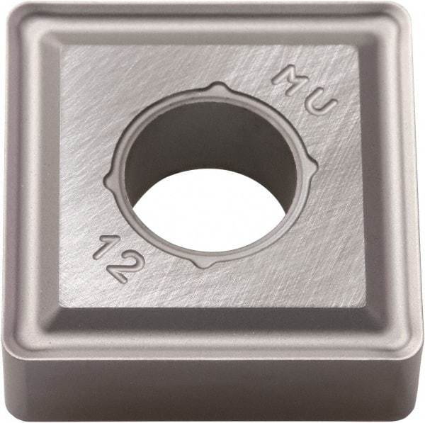 Kyocera - SNMG644 MU Grade PR015S Carbide Turning Insert - Megacoat Hard Finish, 90° Square, 3/4" Inscr Circle, 1/4" Thick, 1/16" Corner Radius - Apex Tool & Supply