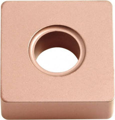 Kyocera - SNMA431 NONE Grade CA315 Carbide Turning Insert - TiCN/Al2O3 Finish, 90° Square, 1/2" Inscr Circle, 3/16" Thick, 1/64" Corner Radius - Apex Tool & Supply