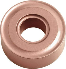 Kyocera - RNMG54 NONE Grade CA310 Carbide Turning Insert - TiCN/Al2O3 Finish, Round, 1/2" Inscr Circle, 3/16" Thick - Apex Tool & Supply