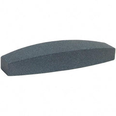 Norton - 9" Long x 2-1/2" Wide x 1-1/2" Thick, Silicon Carbide Sharpening Stone - Boat Shaped, Medium Grade - Apex Tool & Supply