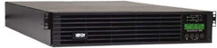 Tripp-Lite - 20 Amp, 3,000 VA, Tower & Rack Mount Online Backup Uninterruptible Power Supply - Backup 4.1 min with Full Load & 13.8 min with Half Load, 120 VAC Input & Output, 2,700 Watt Output, 1 Phases, 9 Outlets - Apex Tool & Supply