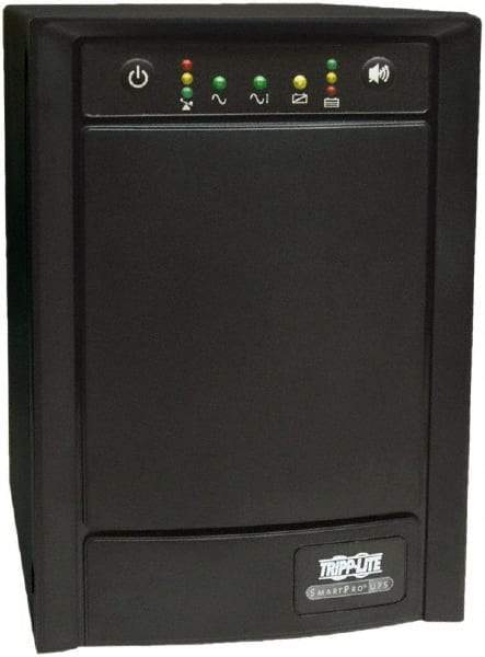 Tripp-Lite - 15 Amp, 1,500 VA, Tower Mount Line Interactive Backup Uninterruptible Power Supply - Backup 8 min with Full Load & 13 min with Half Load, 230 Volt Input & Output, 900 Watt Output, 1 Phases, 6 Outlets - Apex Tool & Supply