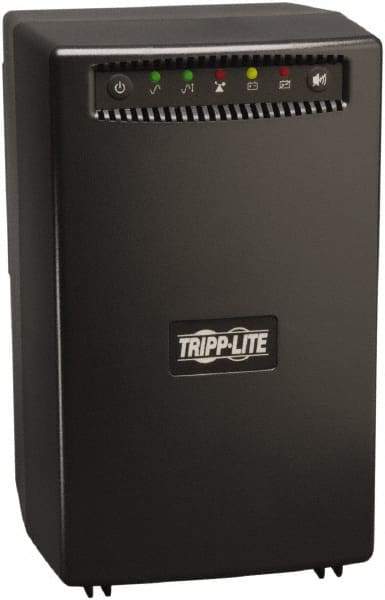 Tripp-Lite - 15 Amp, 1,500 VA, Tower Mount Line Interactive Backup Uninterruptible Power Supply - Backup 4 min with Full Load & 8-1/2 min with Half Load, 120 VAC Input & Output, 940 Watt Output, 1 Phases, 8 Outlets - Apex Tool & Supply