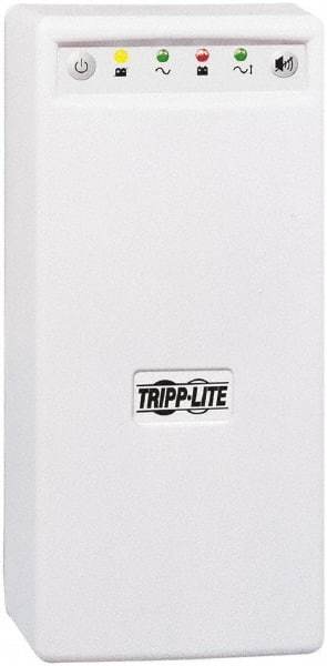 Tripp-Lite - 15 Amp, 350 VA, Tower Mount Line Interactive Backup Uninterruptible Power Supply - Backup 15-1/2 min with Full Load & 37 min with Half Load, 120 VAC Input & Output, 225 Watt Output, 1 Phases, 4 Outlets - Apex Tool & Supply