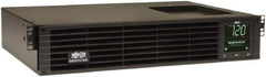 Tripp-Lite - 15 Amp, 1,000 VA, Tower & Rack Mount Line Interactive Backup Uninterruptible Power Supply - Backup 5.3 min with Full Load & 15 min with Half Load, 120 VAC Input & Output, 800 Watt Output, 1 Phases, 6 Outlets - Apex Tool & Supply
