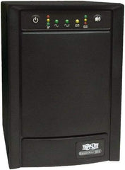 Tripp-Lite - 15 Amp, 1,050 VA, Tower Mount Line Interactive Backup Uninterruptible Power Supply - Backup 7 min with Full Load & 19 min with Half Load, 120 VAC Input & Output, 650 Watt Output, 1 Phases, 6 Outlets - Apex Tool & Supply