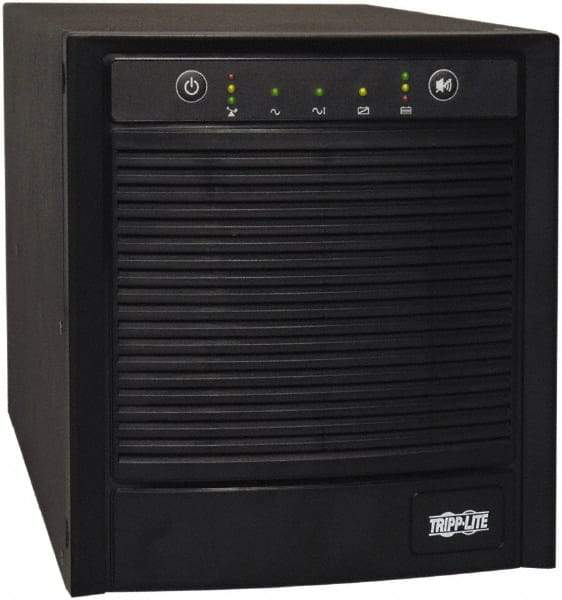 Tripp-Lite - 20 Amp, 3,000 VA, Tower Mount Line Interactive Backup Uninterruptible Power Supply - Backup 3-1/2 min with Full Load & 10 min with Half Load, 120 VAC Input & Output, 2,250 Watt Output, 1 Phases, 8 Outlets - Apex Tool & Supply