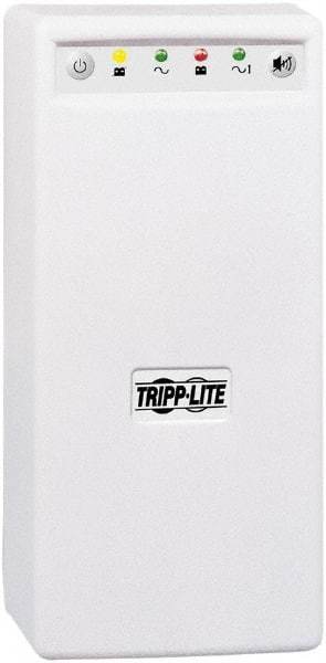 Tripp-Lite - 15 Amp, 350 VA, Tower Mount Line Interactive Backup Uninterruptible Power Supply - Backup 18 min with Full Load & 46 min with Half Load, 120 VAC Input & Output, 225 Watt Output, 1 Phases, 4 Outlets - Apex Tool & Supply