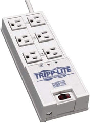 Tripp-Lite - 6 Outlets, 120 VAC15 Amps, 6' Cord, Power Outlet Strip - Floor, Keyhole Mount, 5-15 NEMA Configuration, 9-1/2" Strip - Apex Tool & Supply