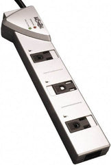 Tripp-Lite - 7 Outlets, 120 VAC15 Amps, 7' Cord, Power Outlet Strip - Floor, Keyhole Mount, 5-15 NEMA Configuration, 10.91" Strip - Apex Tool & Supply
