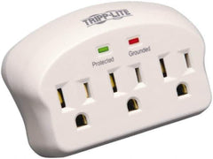 Tripp-Lite - 3 Outlets, 120 VAC15 Amps, Power Outlet Strip - Floor, Keyhole Mount, 5-15 NEMA Configuration, 2.1" Strip - Apex Tool & Supply