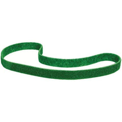 Norton - 1" Wide x 132" OAL, Aluminum Oxide Abrasive Belt - Aluminum Oxide, Medium, Nonwoven, Y Weighted Cloth Backing - Apex Tool & Supply