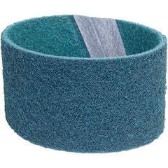 Norton - 2-3/4" Wide x 15-1/2" OAL, Aluminum Oxide Abrasive Belt - Aluminum Oxide, Fine, Nonwoven, Cloth Backing - Apex Tool & Supply