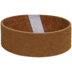 Norton - 3" Wide x 24" OAL, Aluminum Oxide Abrasive Belt - Aluminum Oxide, Coarse, Nonwoven, Y Weighted Cloth Backing - Apex Tool & Supply