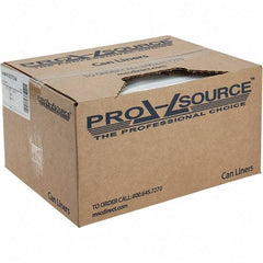 PRO-SOURCE - 24 Gal Capacity, Clear, Linear Low-Denstiy Polyethylene (LLDPE), Hazardous Waste Bag - 6 mil Thick x 18" Wide x 30" High, Roll - Apex Tool & Supply