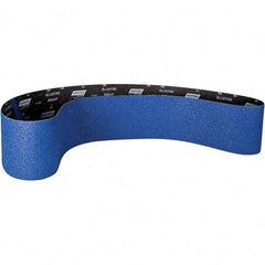 Norton - 6" Wide x 79" OAL, 36 Grit, Zirconia Alumina Abrasive Belt - Zirconia Alumina, Coated, Y Weighted Cloth Backing - Apex Tool & Supply