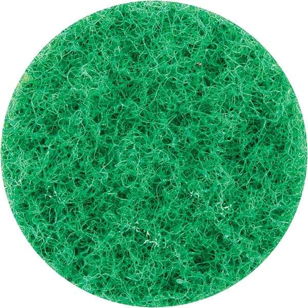 Norton - 4" Diam, Aluminum Oxide Hook & Loop Disc - Fine Grade, Nonwoven, - Apex Tool & Supply