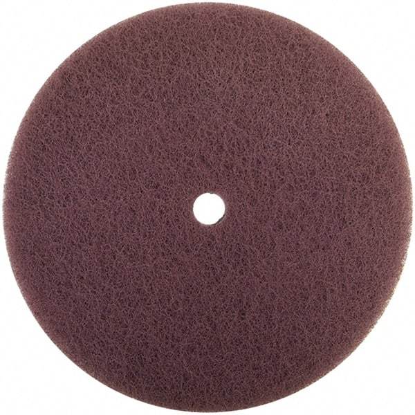 Norton - 5" Diam, Aluminum Oxide Hook & Loop Disc - Medium Grade, Nonwoven, - Apex Tool & Supply