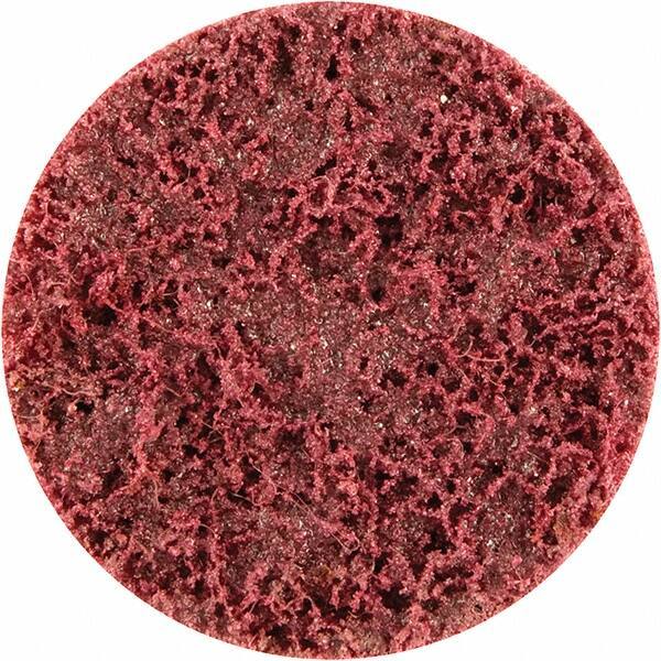 Norton - 7" Diam, Aluminum Oxide Hook & Loop Disc - Medium Grade, Nonwoven, - Apex Tool & Supply