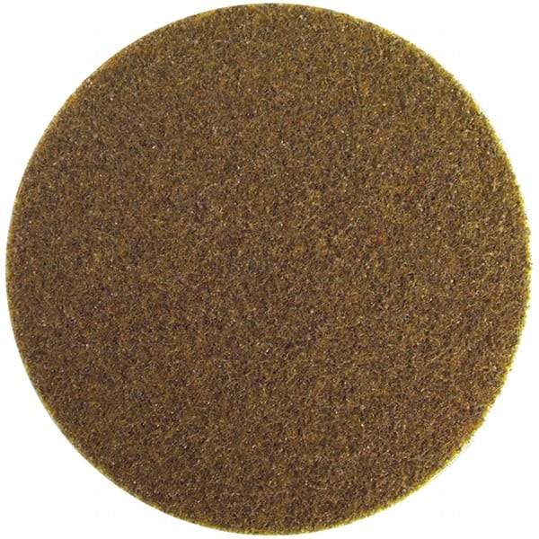 Norton - 5" Diam, Aluminum Oxide Hook & Loop Disc - Coarse Grade, Nonwoven, - Apex Tool & Supply