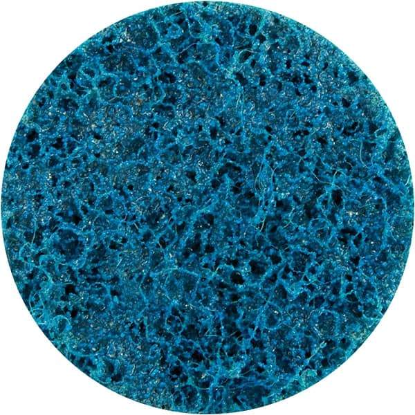 Norton - 5" Diam, Aluminum Oxide Hook & Loop Disc - Very Fine Grade, Nonwoven, - Apex Tool & Supply