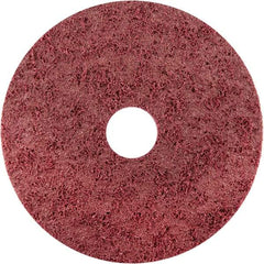 Norton - 4-1/2" Diam, Aluminum Oxide Hook & Loop Disc - Medium Grade, Nonwoven, - Apex Tool & Supply