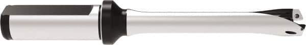 Allied Machine and Engineering - Series 15, 15 to 15.99mm Diam, 3/4" Diam Straight Shank with Flange, Straight Flute Spade Drill - 1-8/9" Max Depth, 5.0833" OAL, Standard Length, Through Coolant - Apex Tool & Supply