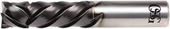 OSG - 1/2" Cutting Diam x 2" Length of Cut, 4 Flute, Spiral Router Bit - Diamond Coated, Right Hand Cut, Solid Carbide, 4" OAL x 1/2" Shank Diam, Compression, 45° Helix Angle - Apex Tool & Supply