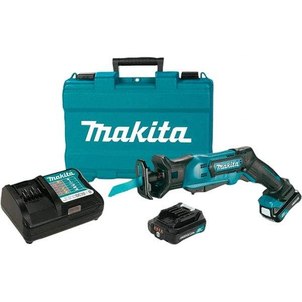 Makita - Cordless Reciprocating Saws Voltage: 12.0 Battery Chemistry: Lithium-Ion - Apex Tool & Supply