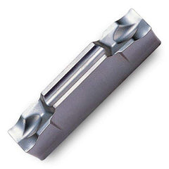 Cut-Off Inserts; Insert Style: TDJ; Insert Size Code: 3; Insert Material: Solid Carbide; Manufacturer Grade: K10; Insert Holding Method: Clamp; Lead Angle Direction: Neutral; Insert Hand: Neutral; Lead Angle: 0.000; Relief Angle: 7.000; Multi-use Tool: Ye