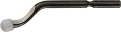 Noga - S10 Right-Handed High Speed Steel Deburring Swivel Blade - Round Blade Cross Section - Apex Tool & Supply