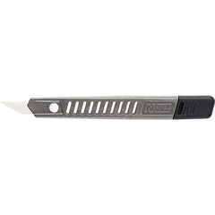 Noga - Bi-Directional Hand Deburring Flat Scraper Tool - Ceramic Blade, 50mm Blade Length, Hole Chamfering - Apex Tool & Supply