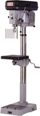 Dake - 14-1/8" Swing, Step Pulley Drill Press - 9 Speed, 1/2 hp, Single Phase - Apex Tool & Supply