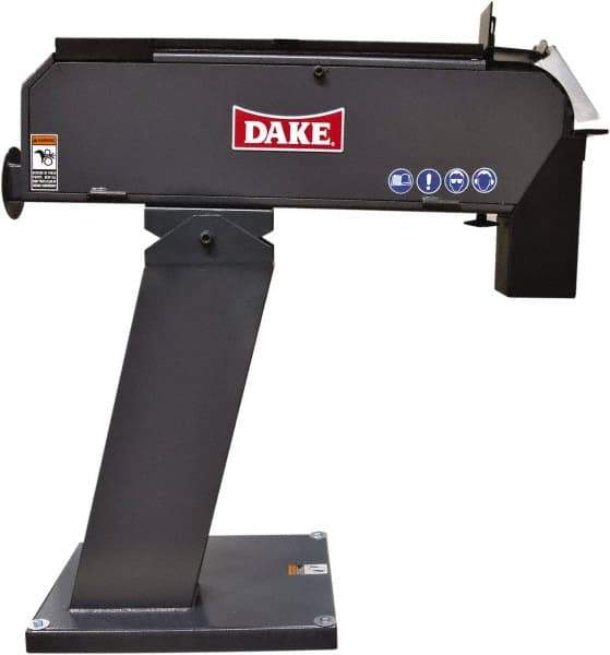 Dake - 79" Long x 3" Wide Belt Grinder - 4 hp, 220 Volts - Apex Tool & Supply