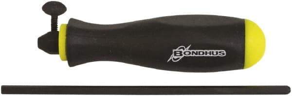 Bondhus - 5/64" Standard Hex Driver - 3" Blade Length, Comfort Grip Handle, 7-1/4" OAL - Apex Tool & Supply