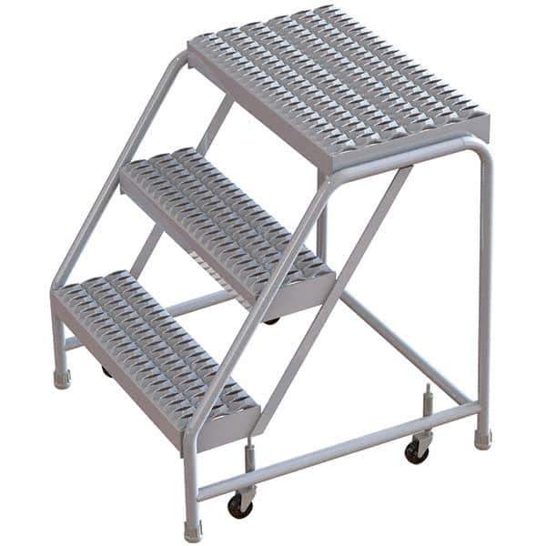 TRI-ARC - Rolling & Wall Mounted Ladders & Platforms Type: Rolling Warehouse Ladder Style: Rolling Safety Ladder - Apex Tool & Supply