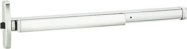 Stanley - 2' 4" to 3' Door Width Rim Exit Device - Satin Stainless Steel Finish - Apex Tool & Supply