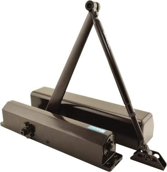 Stanley - Multi-Size Closer Manual Damper - Dark Bronze Finish, Non-Handed - Apex Tool & Supply