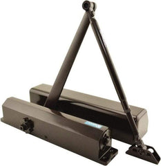 Stanley - Multi-Size Closer Manual Damper - Dark Bronze Finish, Non-Handed - Apex Tool & Supply