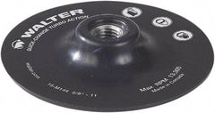 WALTER Surface Technologies - 4-1/2" Diam Quick-Change Disc Backing Pad - 13,300 RPM - Apex Tool & Supply