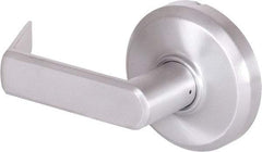 Stanley - Grade 2 Dummy Lever Lockset - 2-3/4" Back Set, Zinc, Satin Chrome Finish - Apex Tool & Supply